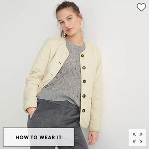NWT J. Crew Puffer Jacket